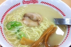 スガキヤのラーメン